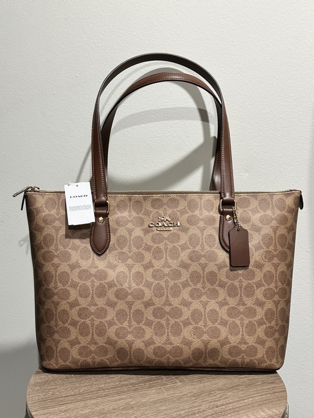 Coach City Tote Bag In Signature Canvas